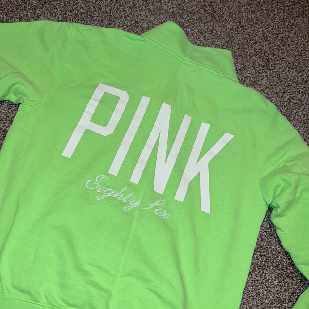 VS PINK quarter zip